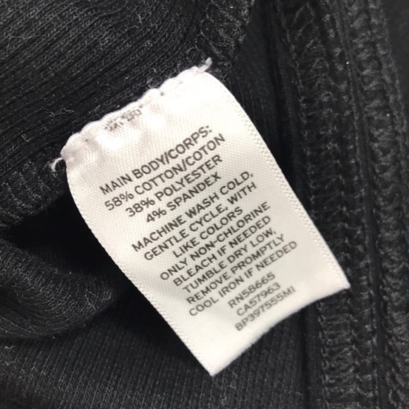 BP. V-Neck Ribbed Thong Bodysuit - Picture 6 of 9